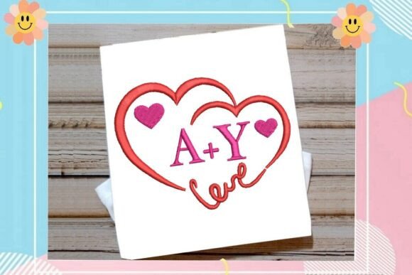 Double Heart Monogram Frame Review