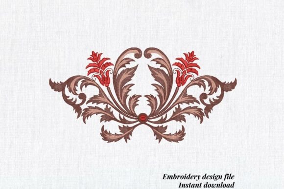 Floral Wedding Monogram Review for Craft Fairs