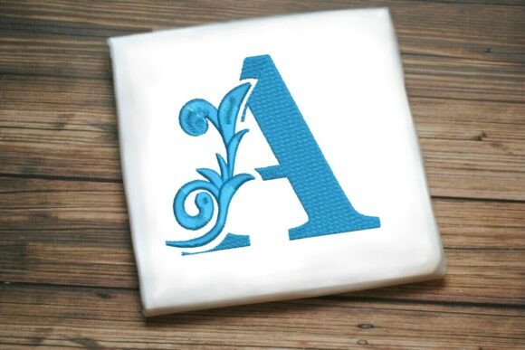 Flourished Leaf Monogram a: A Designer's Holiday Review