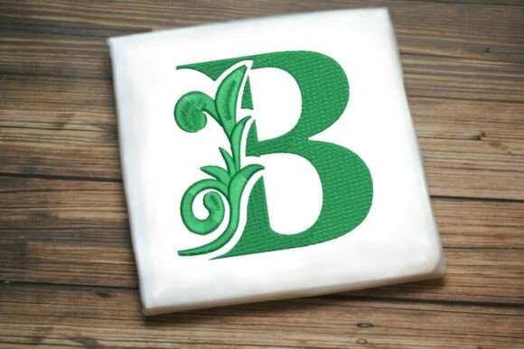 Flourished Leaf Monogram B: A Designer's Review