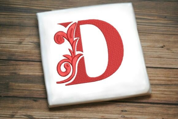 Flourished Leaf Monogram D Review for Gift Makers