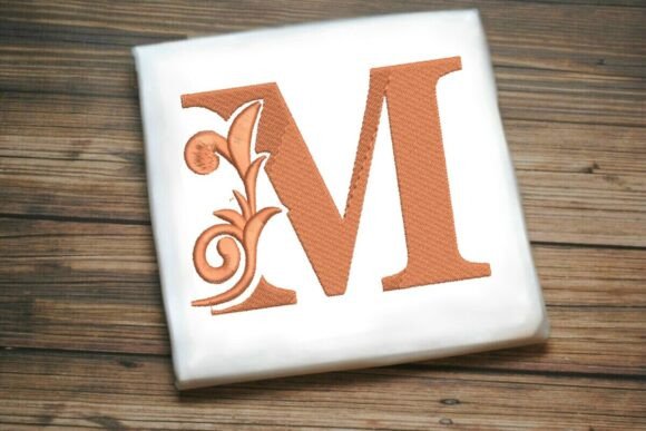 Flourished Leaf Monogram M Review for Sellers