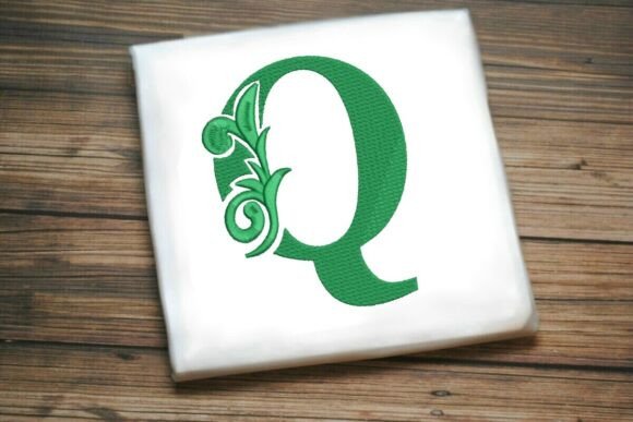 Flourished Leaf Monogram Q: A Designer's Review