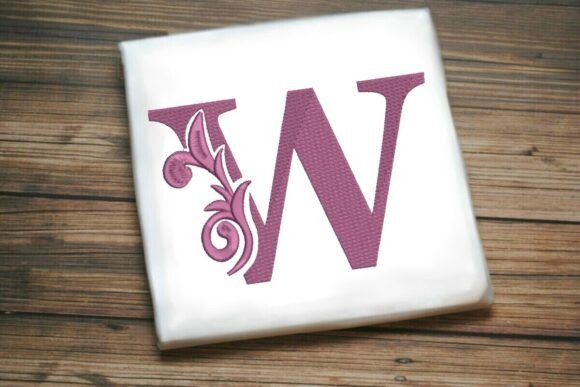 Flourished Leaf Monogram W: A Designer's Real-World Review