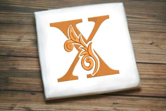 Flourished Leaf Monogram X: A Designer's Holiday Review