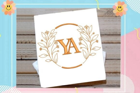 Gold Floral Monogram Frame Review