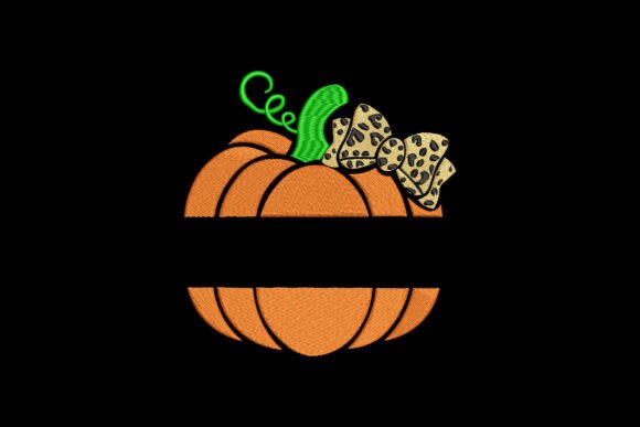 Leopard Bow Pumpkin Monogram: A Designer's Review for Craft Fairs