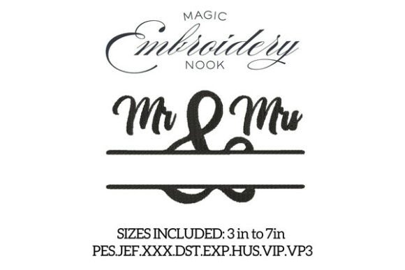 Mr Mrs Script Split Monogram Review for Holiday Collections