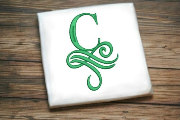 Oceanic Flourish Monogram C: A Designer's Holiday Review