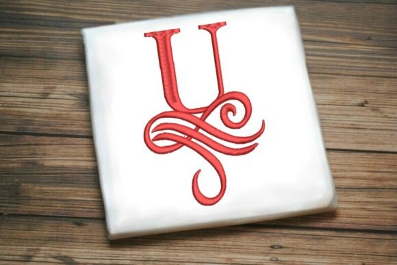 Oceanic Flourish Monogram U Review for Real Embroidery Projects