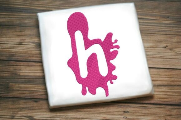 Paint Splash Monogram h: A Designer's Review for Handmade Gifts